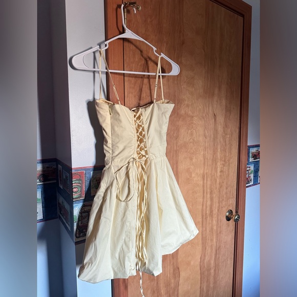 Babyboo Yellow Mini Dress - Picture 6 of 6